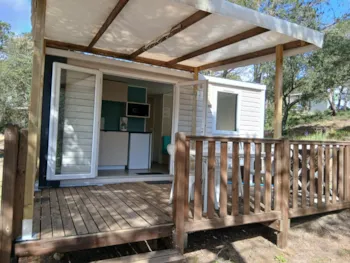 Huuraccommodatie(s) - Stacaravan Duo Iris - 1 Slaapkamer - 20M² - Camping Le Pinada