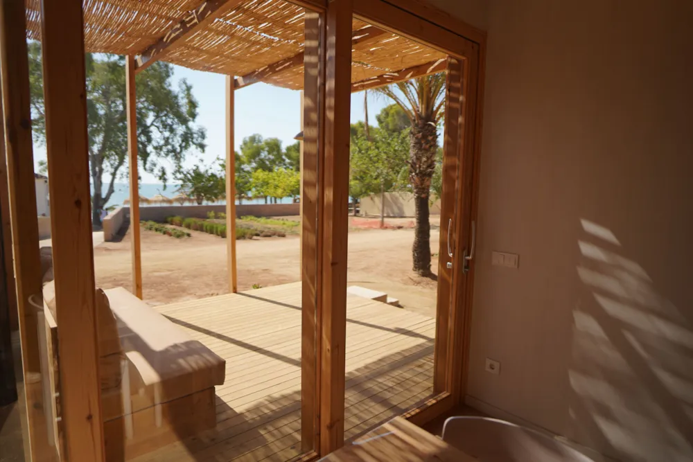 Huuraccommodatie(s) - Cottage Foradada *** Met Airconditioning - Camping Alfacs