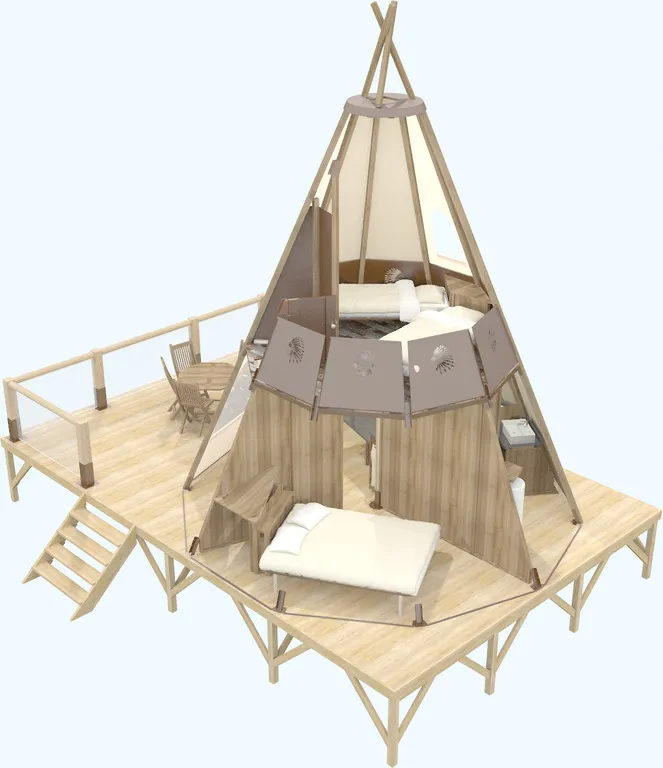 Tipi Experience Lodge Séjour En Demi-Pension