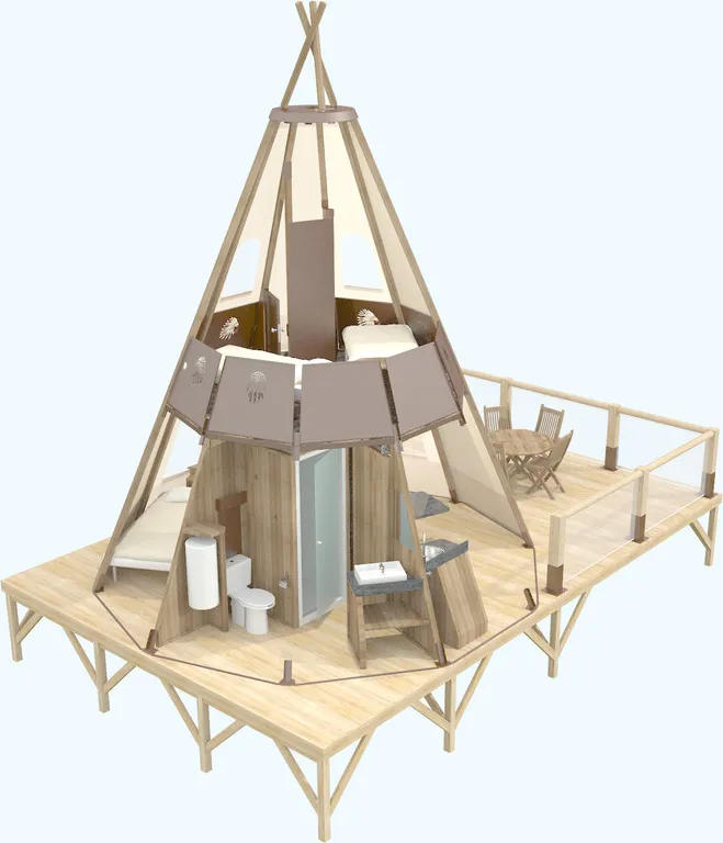 Tipi Experience Lodge Séjour En Demi-Pension