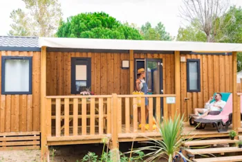 Mietunterkunft - Cottage Prestige 3 Schlafzimmer - Camping L'Occitan