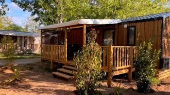 Mietunterkunft - Cottage Prestige 2 Schlafzimmer - Camping L'Occitan