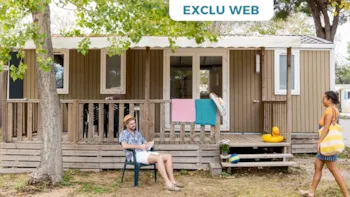 Mietunterkunft - Cottage Confort 3 Schlafzimmer - Camping L'Occitan