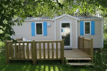 Mietunterkunft - Mobilheim Mercure Confort 27.5M² / 2 Zimmer - Terrasse - Flower Camping La Samaritaine