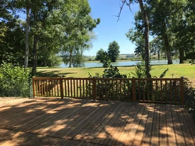 Location - Chalet Premium 37 M² / 2 Chambres - Terasse Semi-Couverte - Flower Camping La Samaritaine