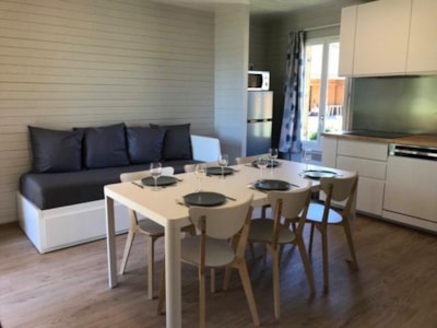 Chalet Premium  37 m² / 2 bedrooms - Half-covered terrace — 4