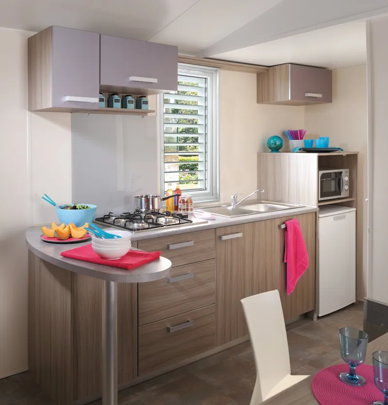 Mobil-Home Mercure Confort 27.5M² / 2 Chambres - Terrasse