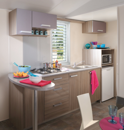 Mobile-home Mercure Confort 27.5m² / 2 bedrooms - Terrace — 4