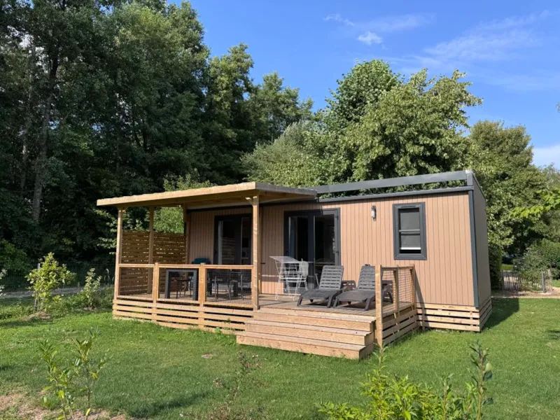Mobil-Home Côté Jardin Premium 31M² / 2 Chambres - Double Terrasse
