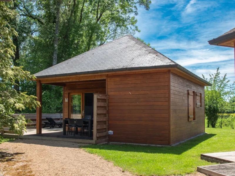 Chalet Premium 37 M² / 2 Chambres - Terasse Semi-Couverte