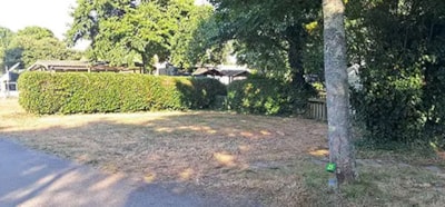 A 80m² pitch without electrical hook-up