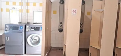 A 80m² pitch without electrical hook-up