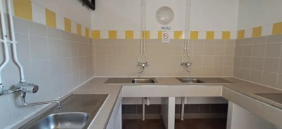 A 80m² pitch without electrical hook-up