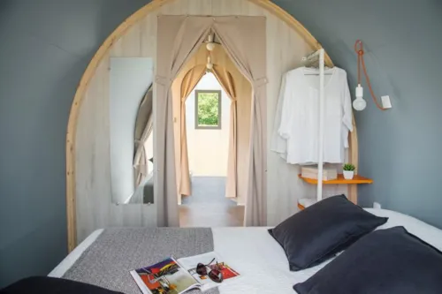 Accommodation - Cocosweet Nature 2 Bedrooms - 16M² (Without Toilet Blocks) - image n°4 - Camping la Bissera