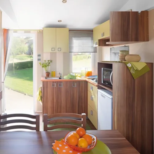 Huuraccommodatie(s) - Stacaravan ** 2 Slaapkamers - 24M² - image n°3 - Camping la Bissera