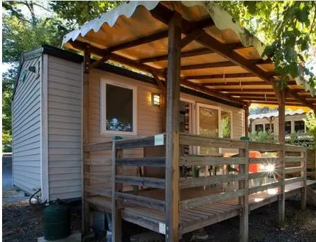 Location - Mobilhome Confort 1 Chambre - 17M² - Camping la Bissera