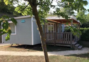 Locatif - Stacaravan Confort 3 slaapkamers - 32m² - Camping la Bissera