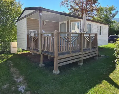 Location - Mobilhome Confort 3 Chambres 36M² Terasse Xl - image n°3 - Camping la Bissera