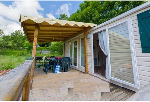 Huuraccommodatie(s) - Mobil-Home Confort 2 Chambres (+Lit D'appoint) 27.5M2 - image n°2 - Camping la Bissera