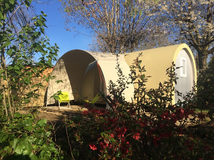 Huuraccommodatie - Cocosweet Nature 2 Slaapkamers - 16M² (Zonder Privé Sanitair) - Camping la Bissera