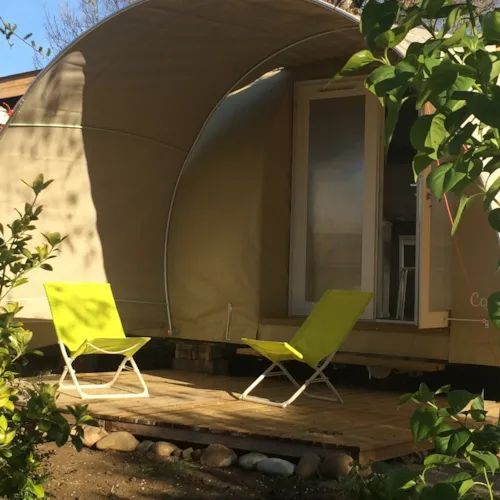 Accommodation - Cocosweet Nature 2 Bedrooms - 16M² (Without Toilet Blocks) - image n°2 - Camping la Bissera