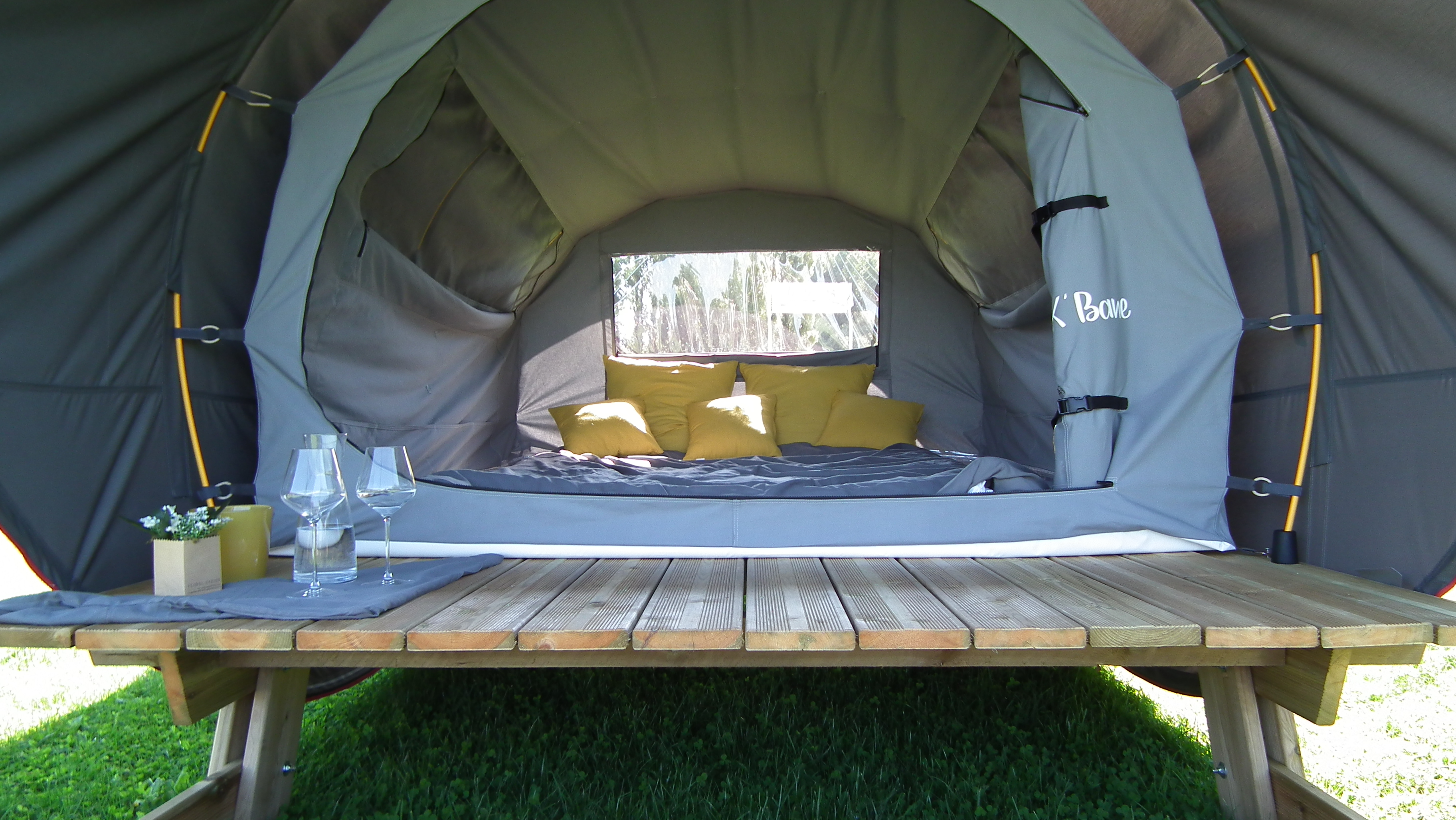 Huuraccommodatie - Tente Randonneur Cosy - Camping la Bissera