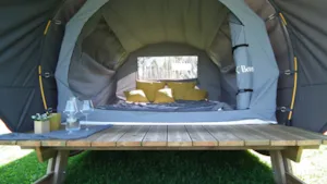 Locatif - Trekkerstent Cosy - Camping la Bissera