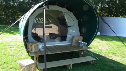 Mietunterkunft - Wanderzelt Cosy - image n°2 - Camping la Bissera