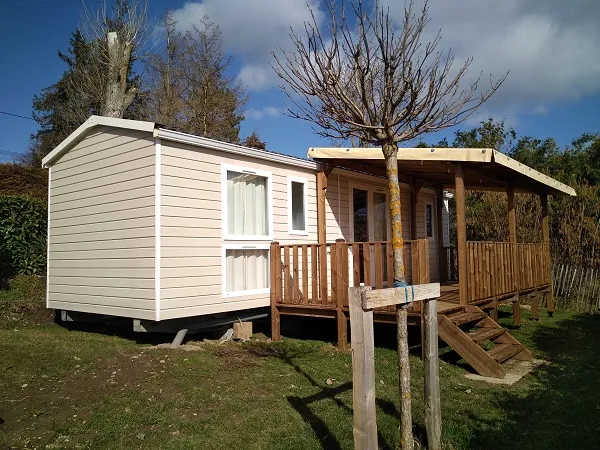 Location - Mobil-Home Confort  2 Chambres 26M2 - Camping la Bissera