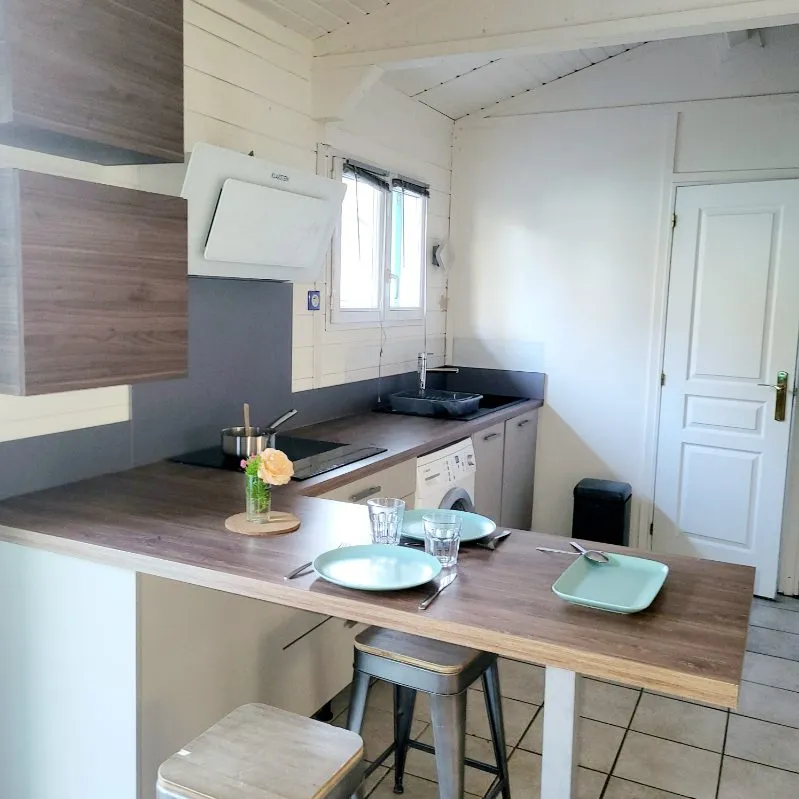 Mietunterkunft - Platinium Hütte - 3 Schlafzimmer - -  Camping Jobel 