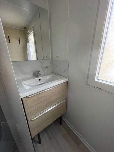 Mobil home Confort Family - 25m² - 2 bedrooms - sheltered terrace - — 4