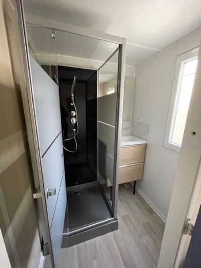 Mobil home Confort Family - 25m² - 2 bedrooms - sheltered terrace - — 5