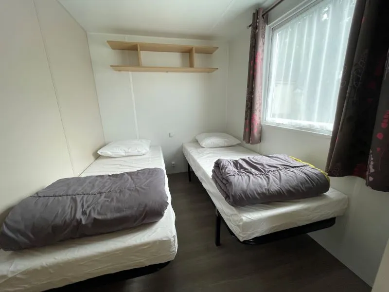 Mobil Home Confort Suite - 30M² - 2 Chambres + 2 Salles De Bain - Vue Dégagée Campagne -