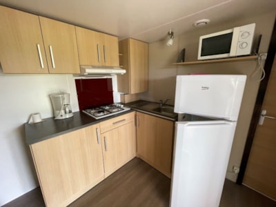 Mobile-home Confort Suite - 30m² - 2 bedrooms+ 2 bathrooms -open view of the countryside - — 6