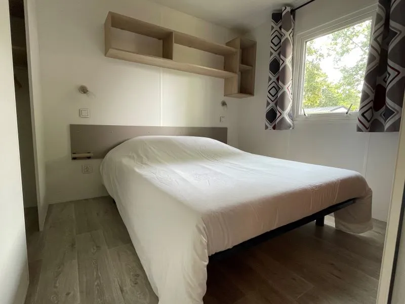 Mobil Home Premium - 32M² - Climatisation - 2 Chambres - Terrasse Couverte -