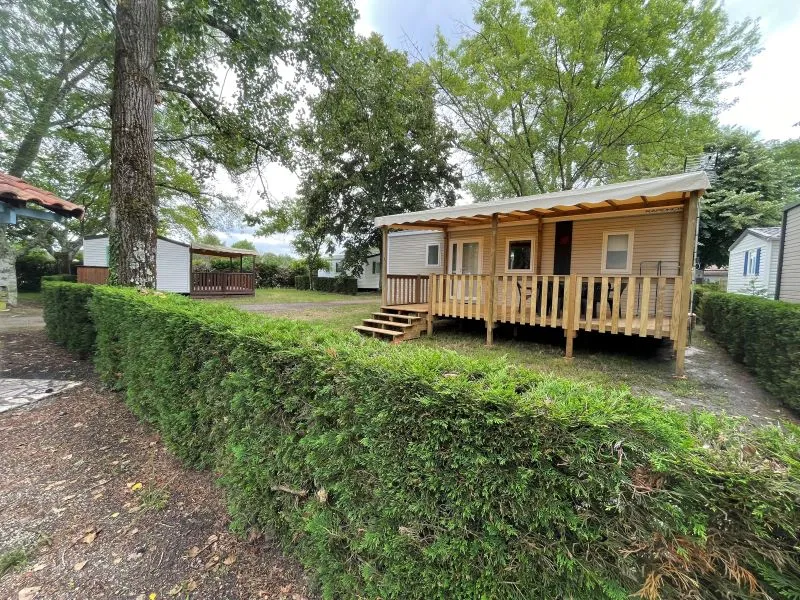 Mobil Home Premium - 32M² - Climatisation - 2 Chambres - Terrasse Couverte -