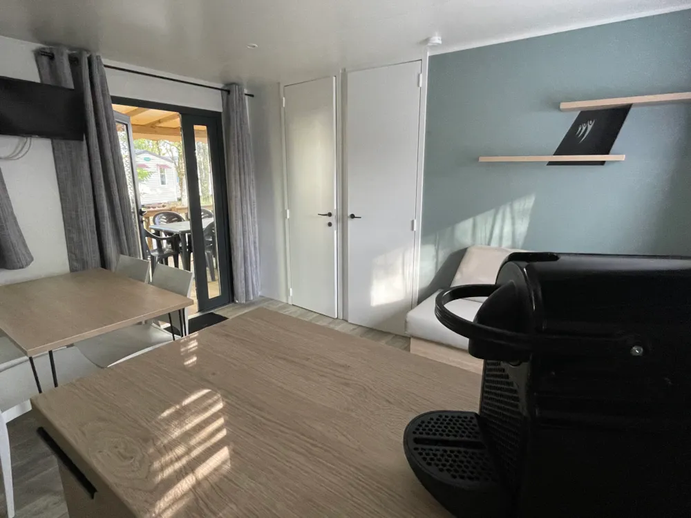 Alloggio - Casa Mobile Premium - 32M² - 2 Camere - Terrazza Coperta - - Camping Ushuaïa Villages La Maïade