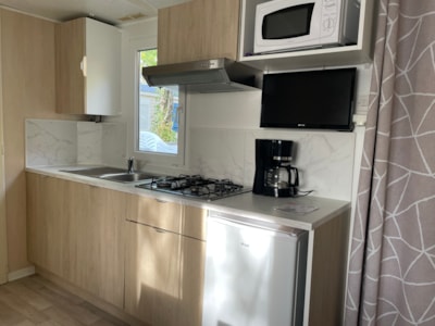 Mobil home Confort Family - 25m² - 2 bedrooms - sheltered terrace - — 2