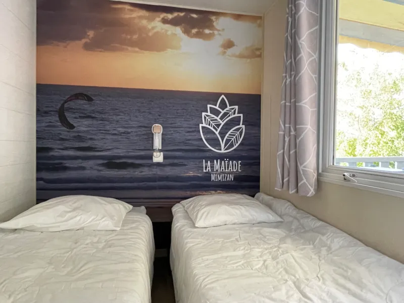 Mobil Home Confort Tribu - 35M² - 3 Chambres - Terrasse Couverte  -