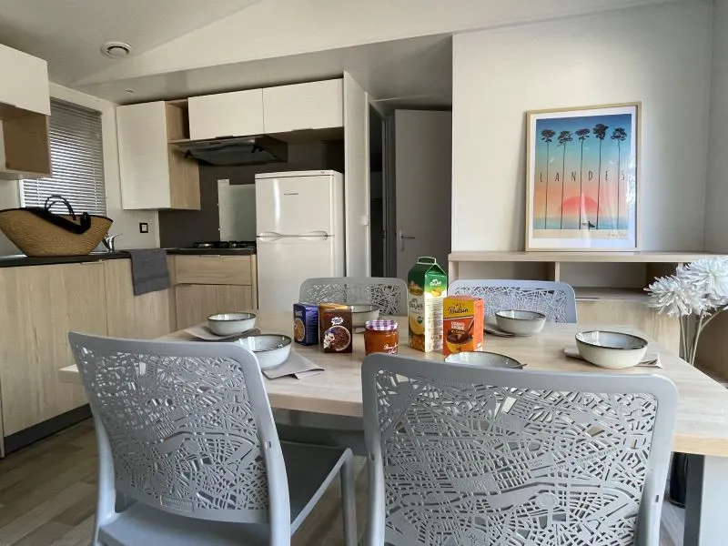 Mobil Home Premium - 35M² - Climatisation - 3 Chambres - Vaste Terrasse -