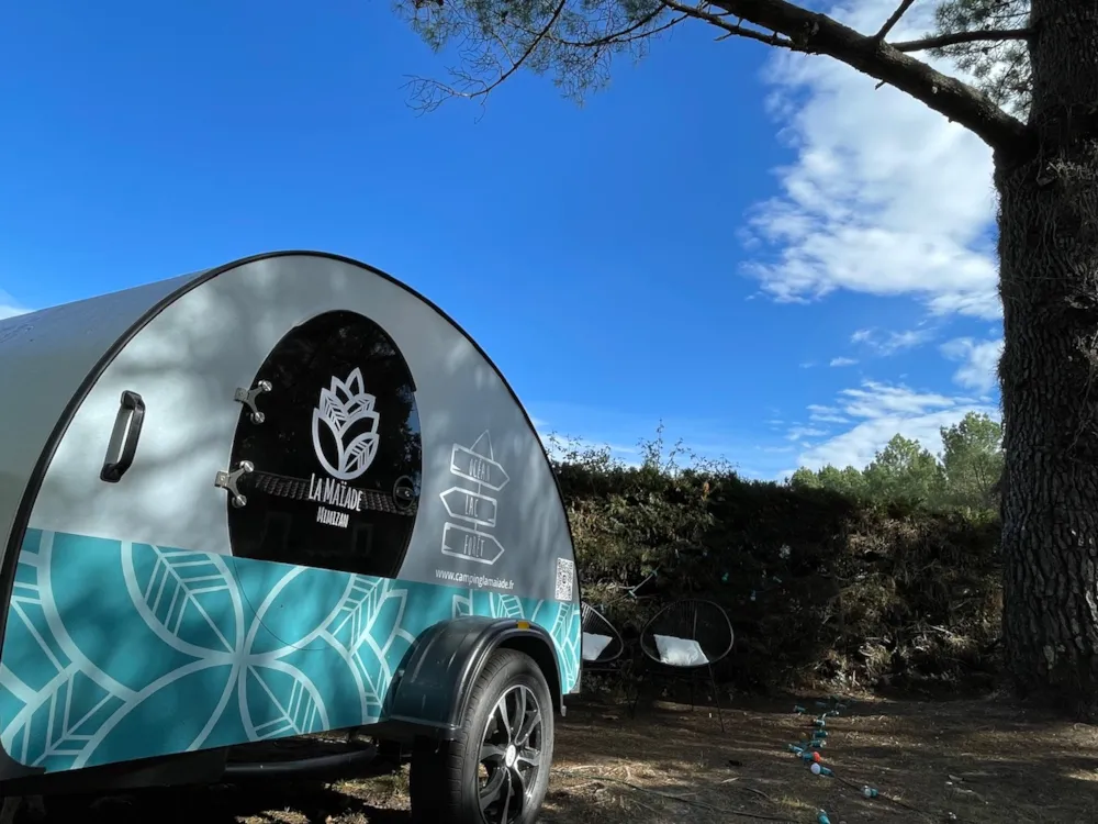 Location - Cosy Nature - Lit Double, Kitchenette, Salon De Jardin - - Camping Ushuaïa Villages La Maïade