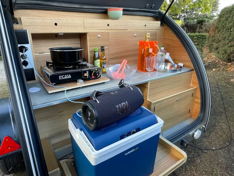 Cosy Nature - Lit Double, Kitchenette, Salon De Jardin -