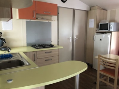 Mobile Home Comfort Family+ - Air-conditioned - 2 bedrooms - large terrace - — 3
