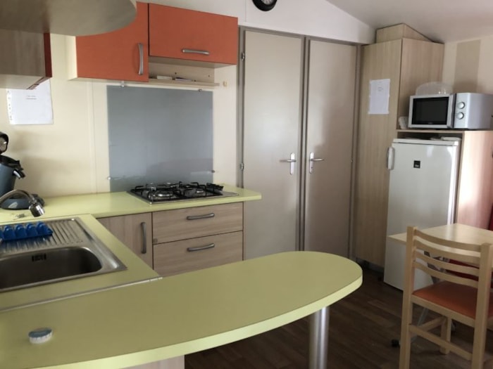 Mobil Home Confort Family + - 4/6 Pers. - Climatisé - 2 Chambres - Grande Terrasse
