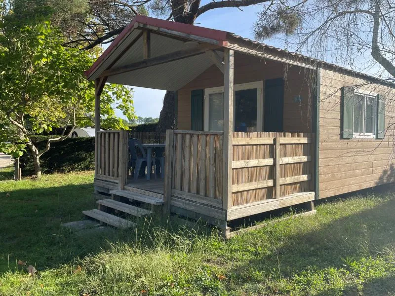 Alojamiento - Mobilhome Duo Confort - 20M²  - 1 Habitación - Terraza Cubierta - - Camping Ushuaïa Villages La Maïade