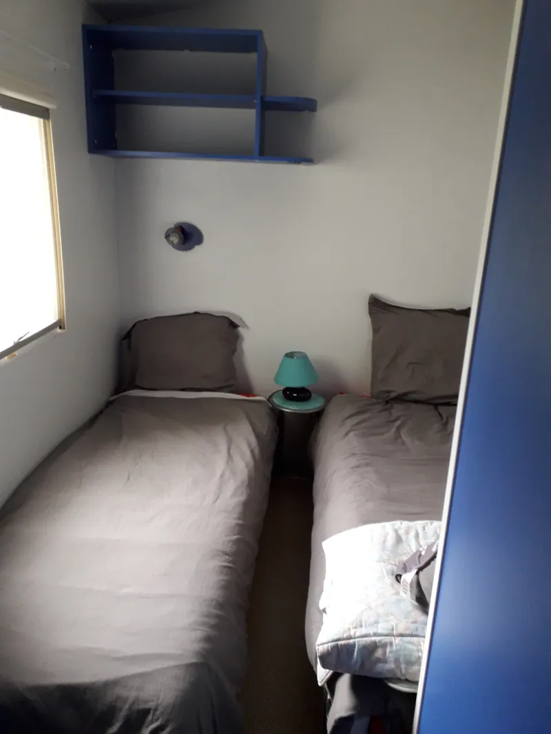 Mobil Home Eco - 30M² - 2 Chambres - Vaste Terrasse Avec Vue Dégagée Sur Campagne -