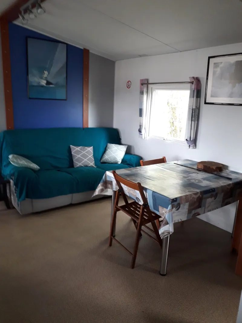 Mobil Home Eco - 30M² - 2 Chambres - Vaste Terrasse Avec Vue Dégagée Sur Campagne -