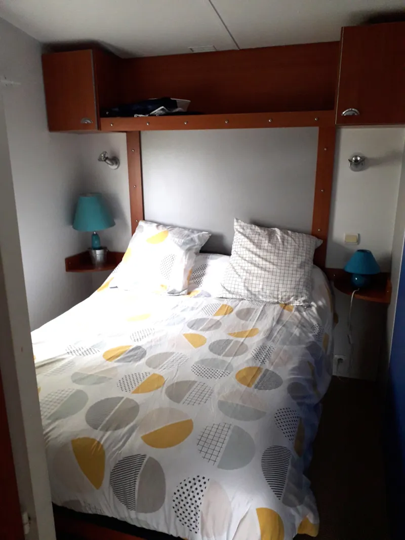 Mobil Home Eco - 30M² - 2 Chambres - Vaste Terrasse Avec Vue Dégagée Sur Campagne -