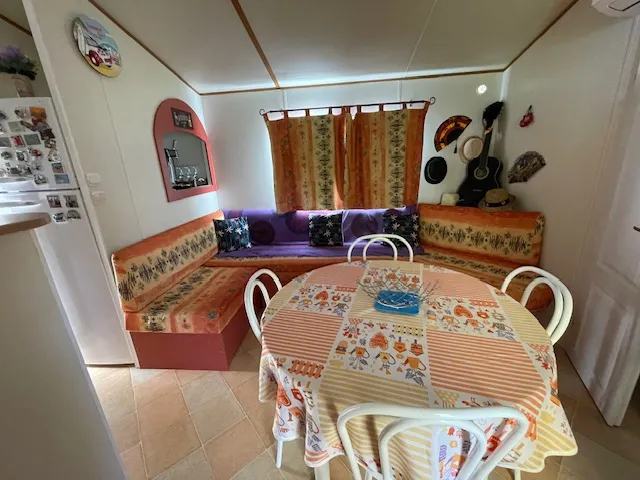 Mobil Home Confort Tribu Sous-Loc - 35M² - Clim. - 3 Chambres - Terrasse Couverte  -