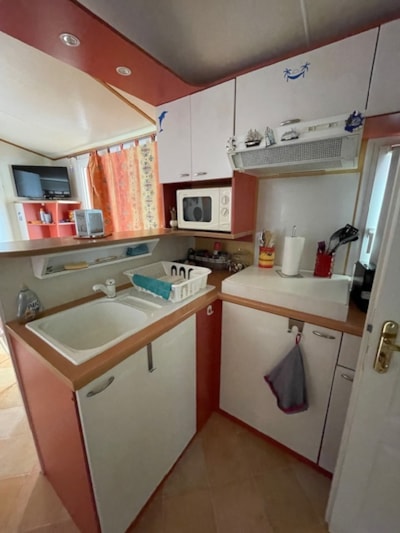 Mobil home Confort Tribu Pro - 35m² - air conditioning -3 bedrooms - sheltered terrace - — 6
